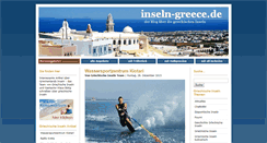 Desktop Screenshot of inseln-greece.de